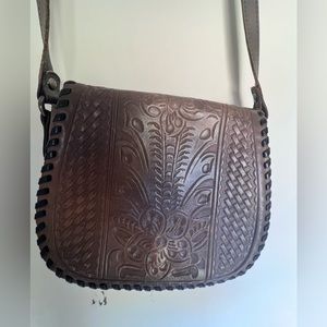 Patricia Nash Cross Body Leather Handbag